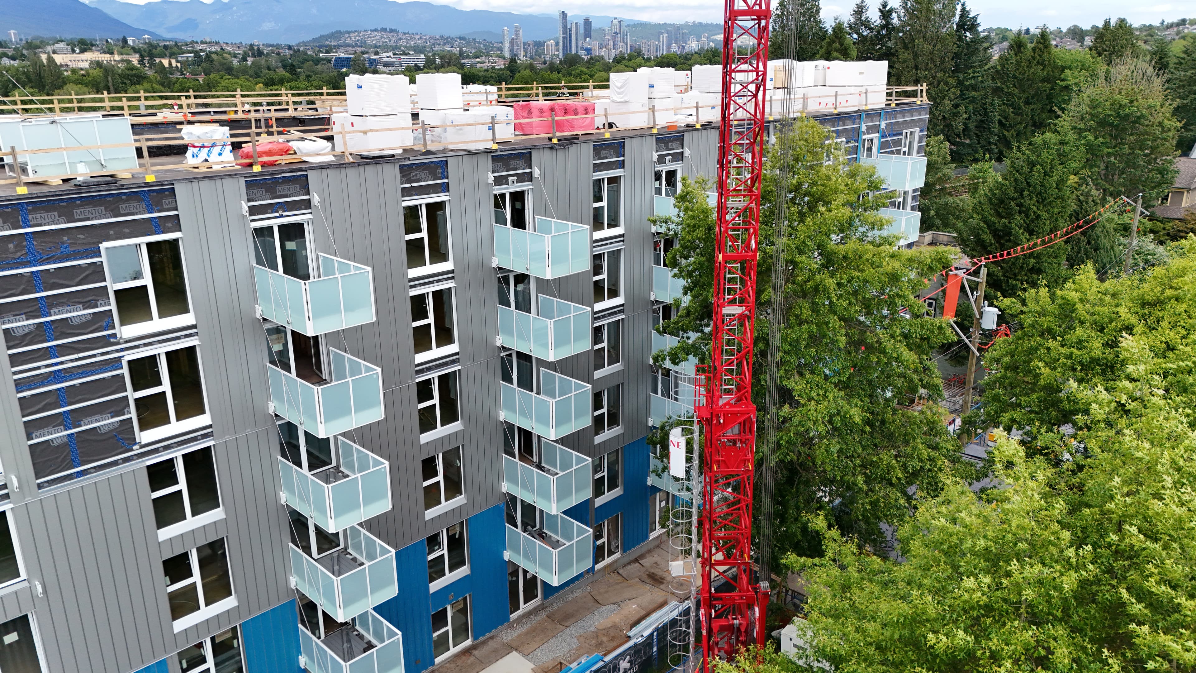 Vienna House Vancouver from above