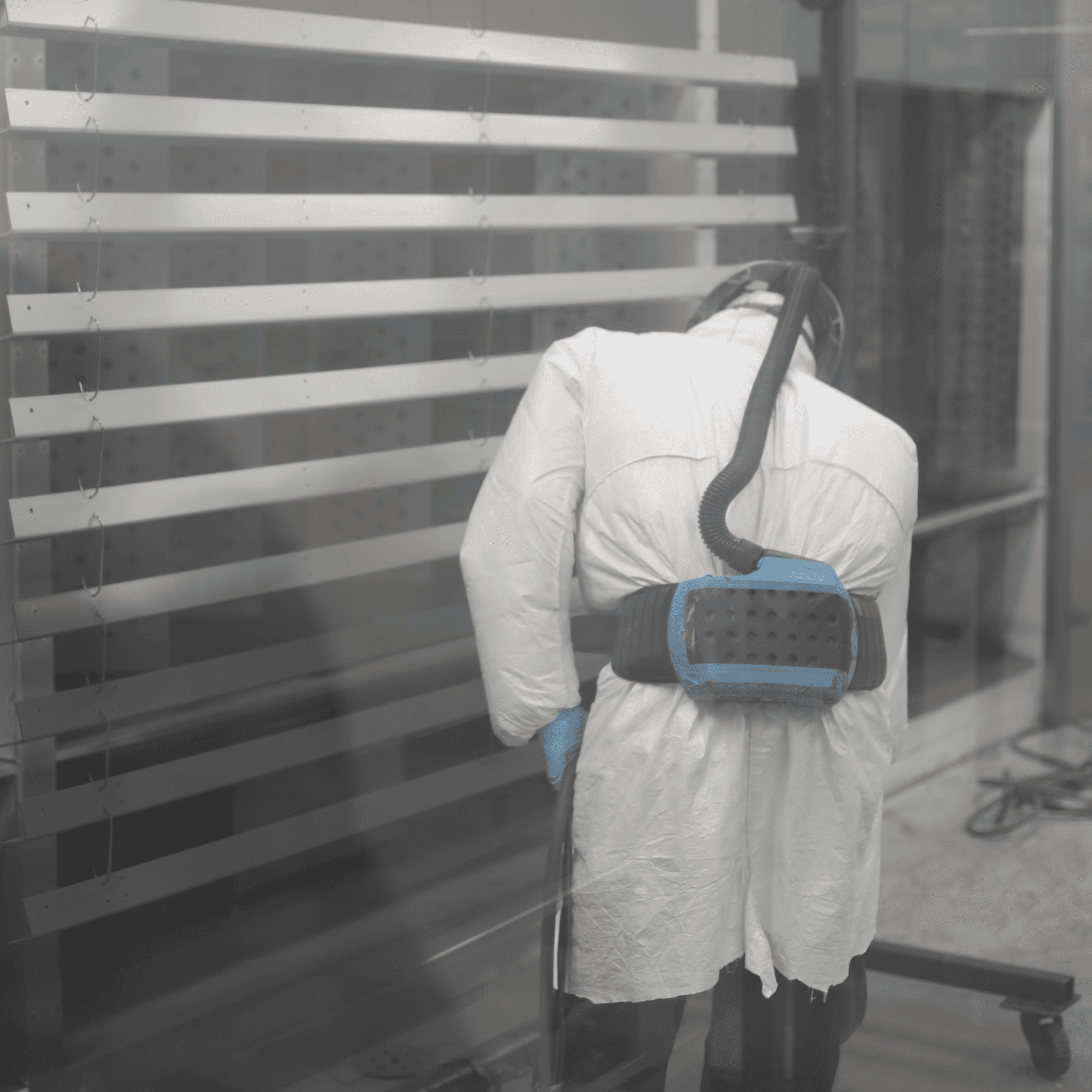 Image Powder Coating Balcony Components