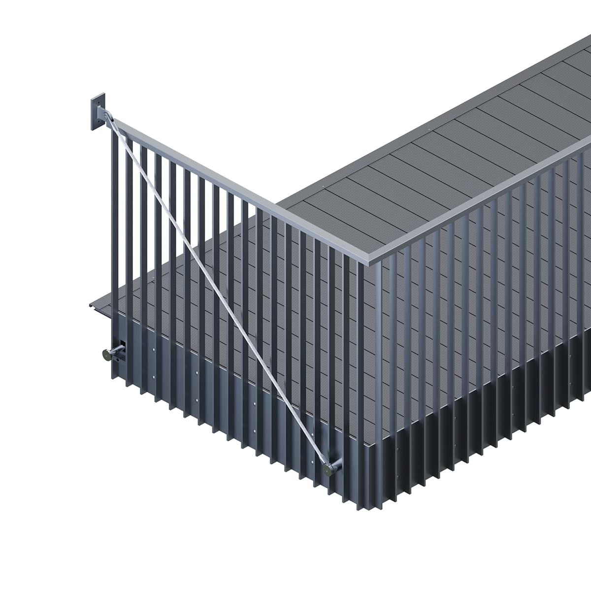 Image Tie-Rod Balcony Connection