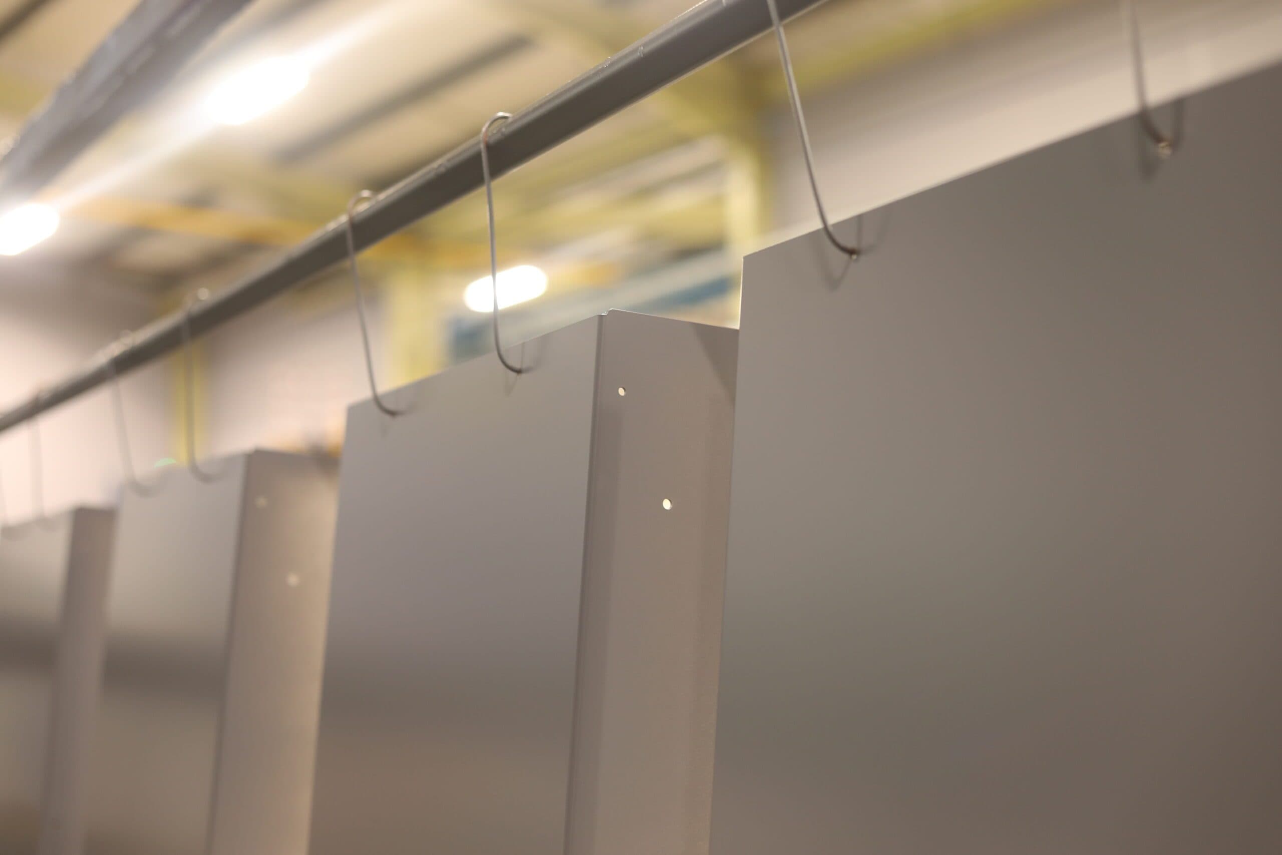 Powder Coating in Factory