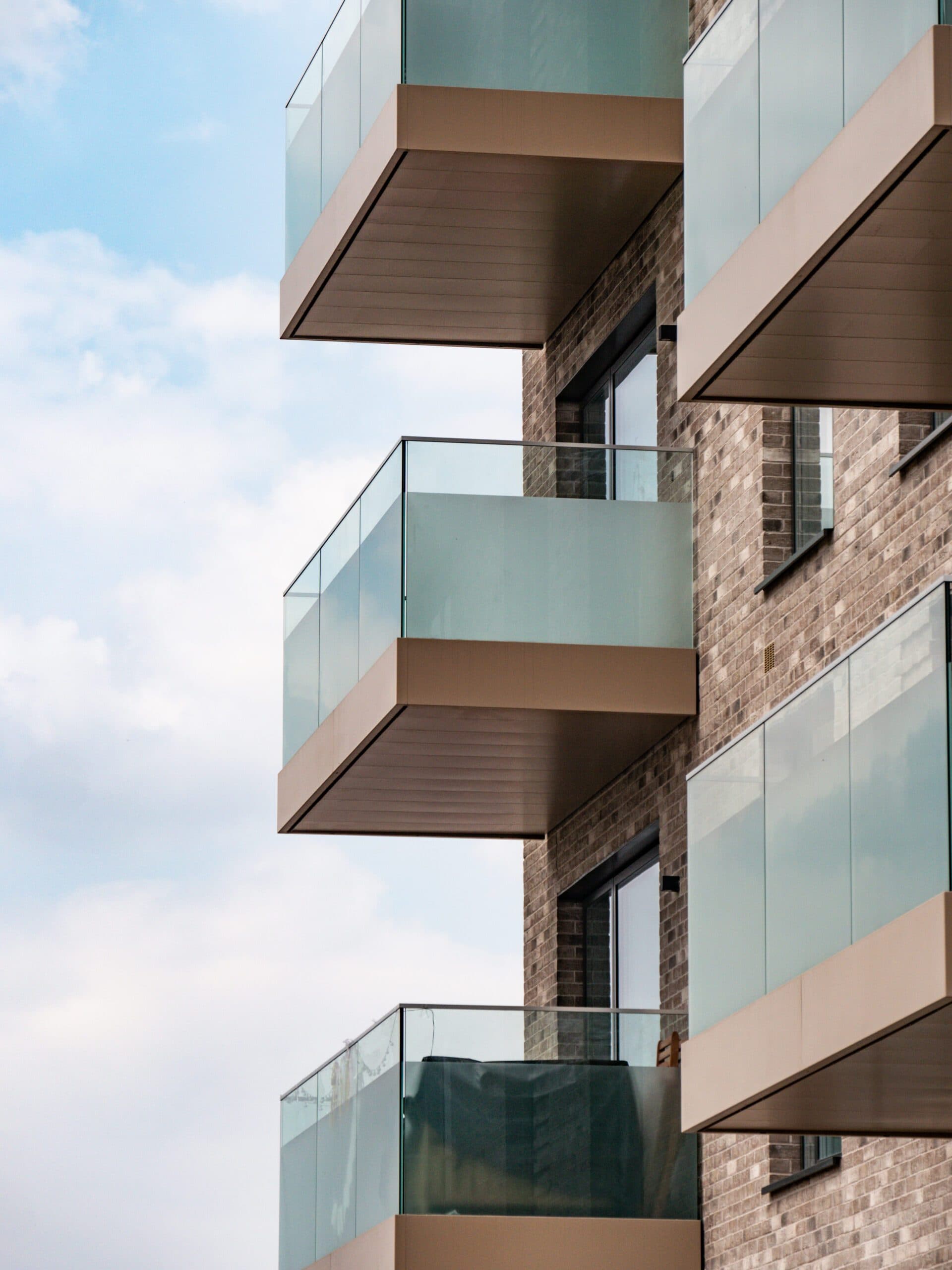Laminate Glass Balconies at Greenwich Millennium Village