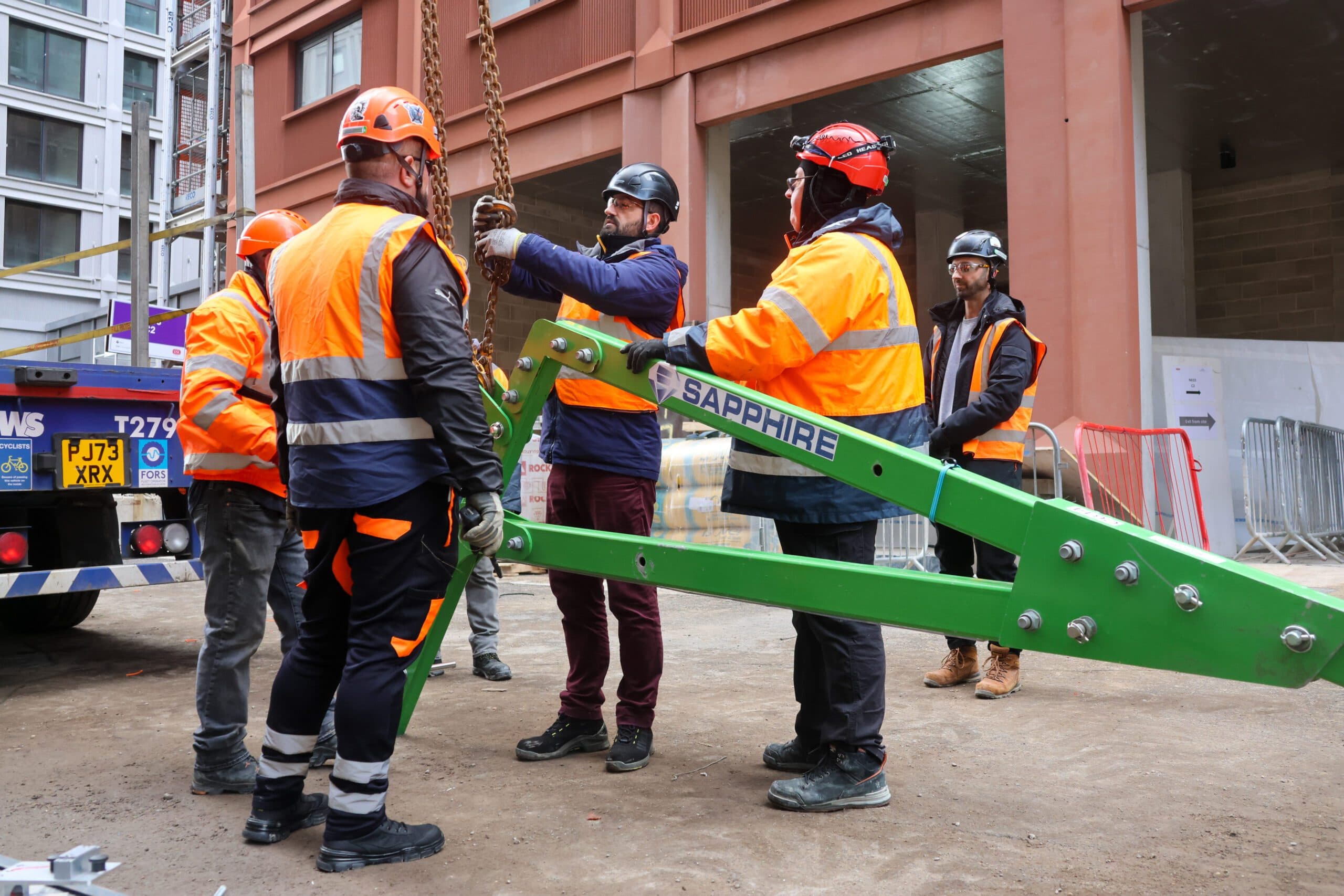 Balcony Installation with Counterbalance at Yellow Car Park