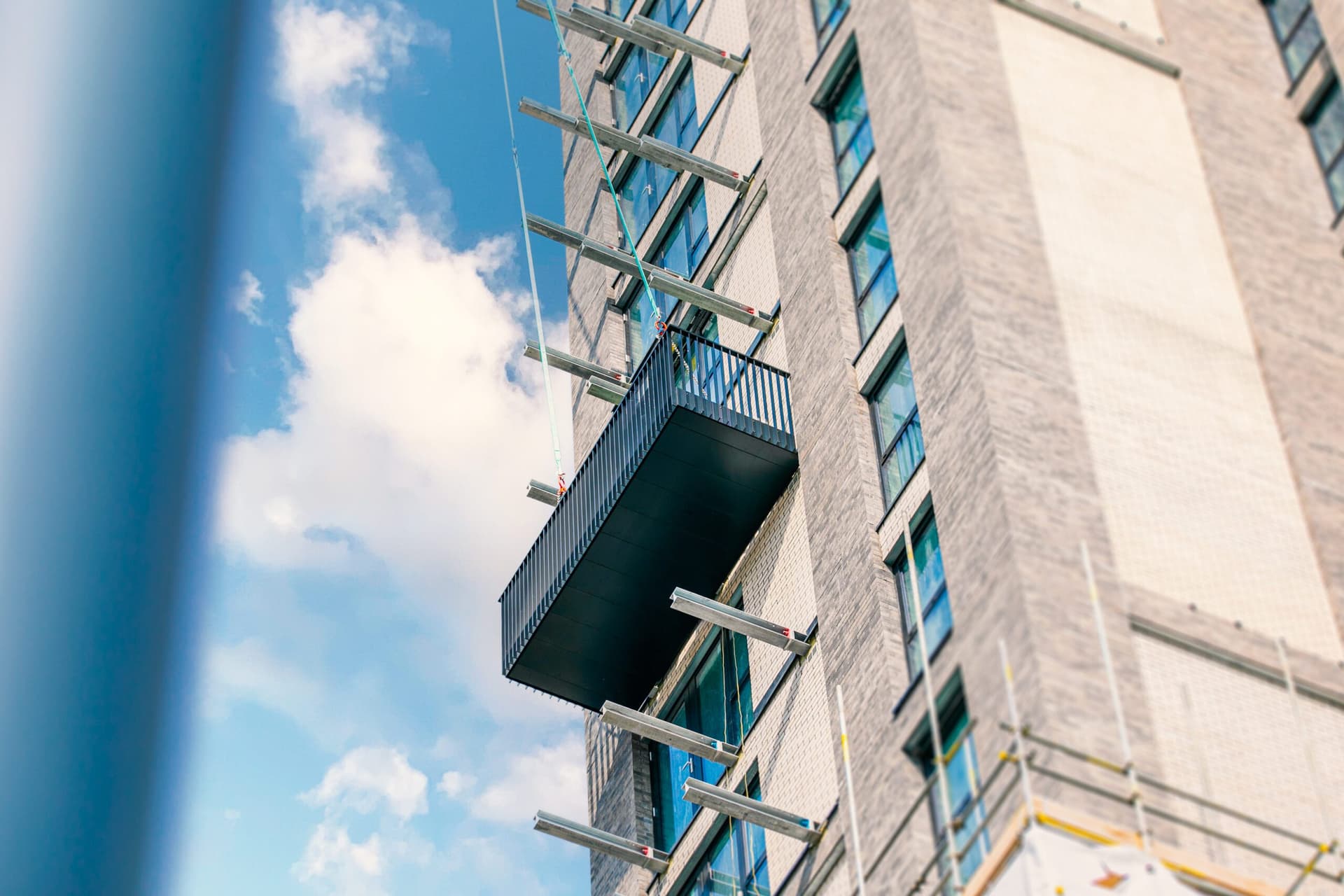 Prefab Balconies Install
