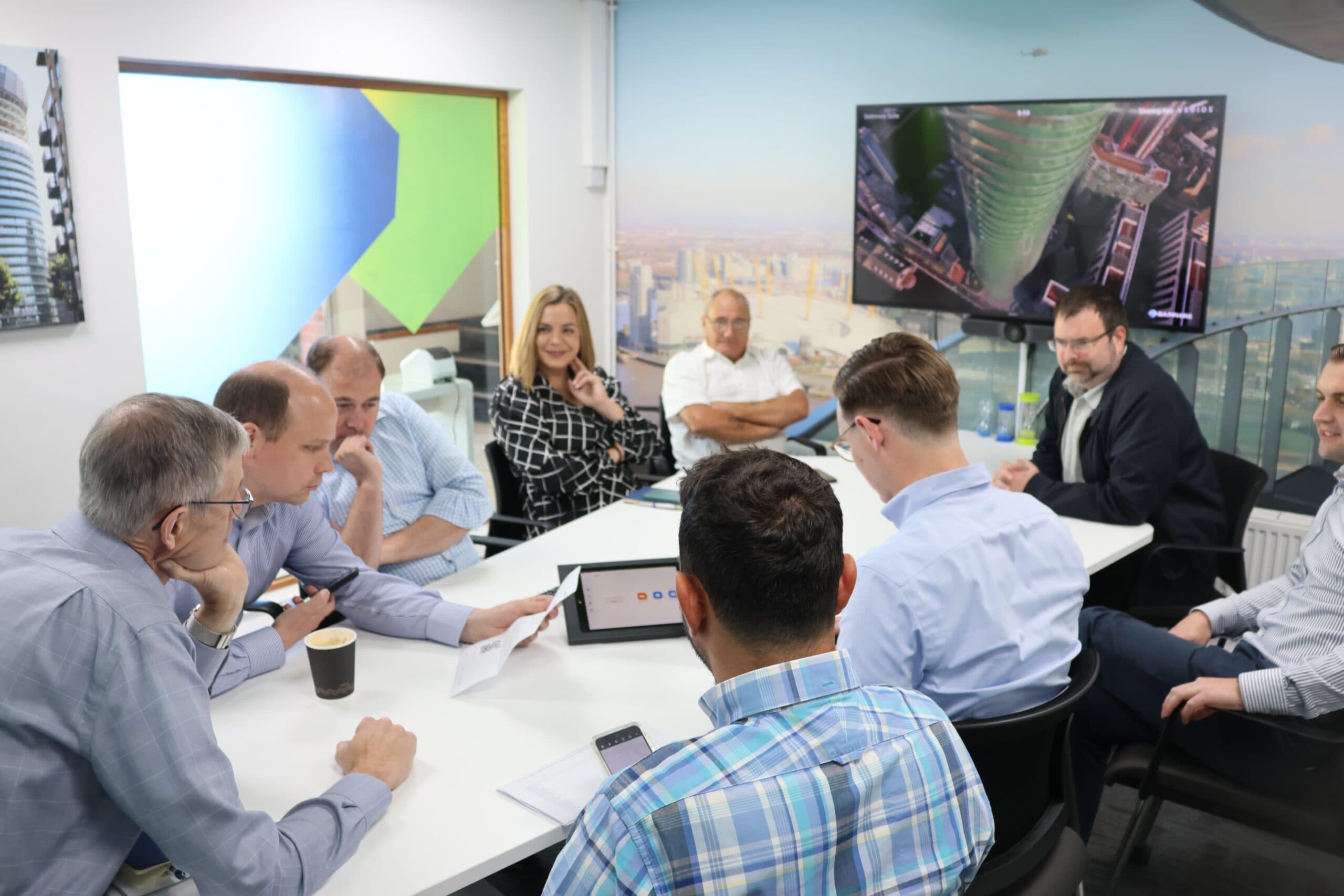 Team Meeting at Sapphire